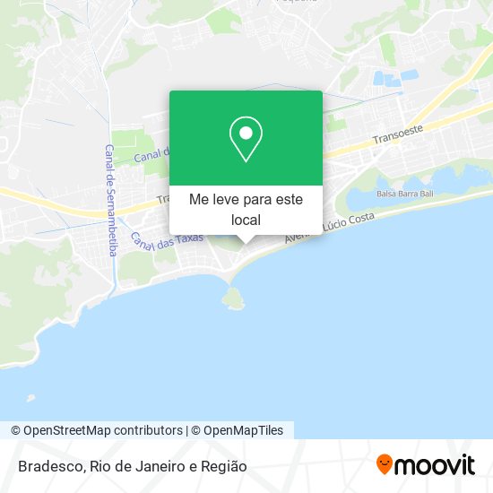 Bradesco mapa