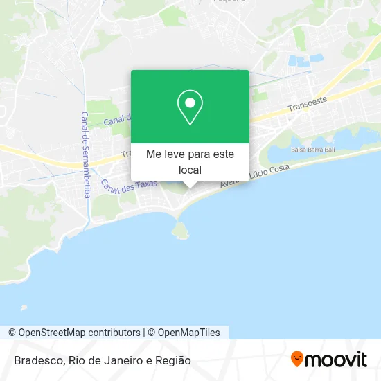 Bradesco mapa