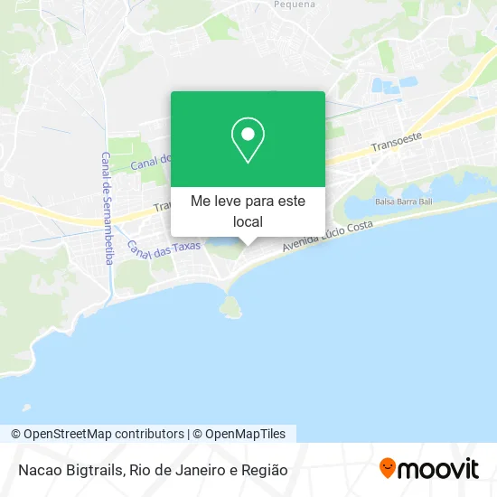 Nacao Bigtrails mapa