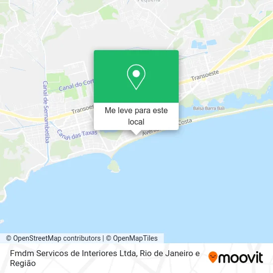 Fmdm Servicos de Interiores Ltda mapa