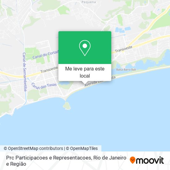 Prc Participacoes e Representacoes mapa