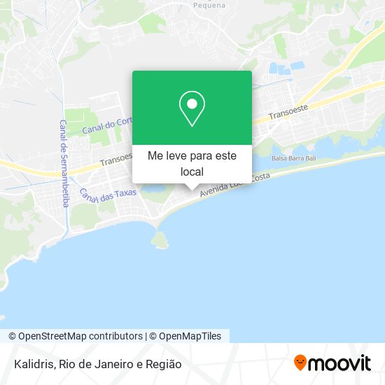 Kalidris mapa