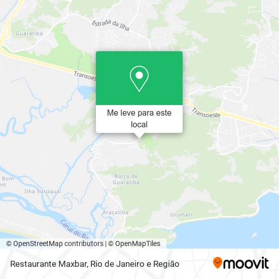 Restaurante Maxbar mapa