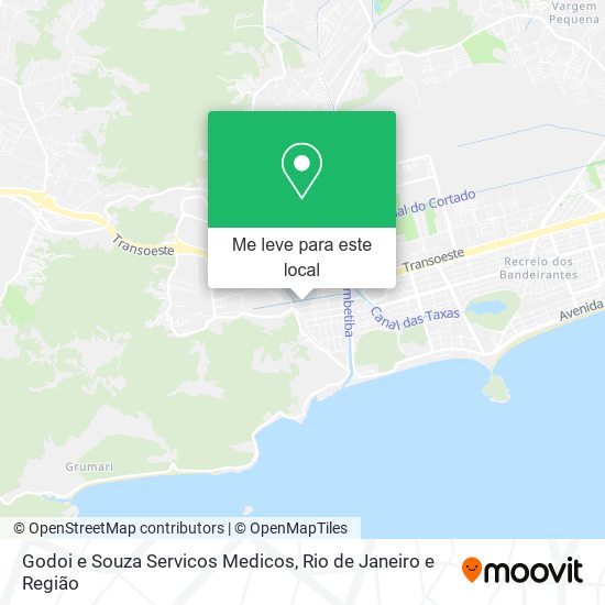 Godoi e Souza Servicos Medicos mapa