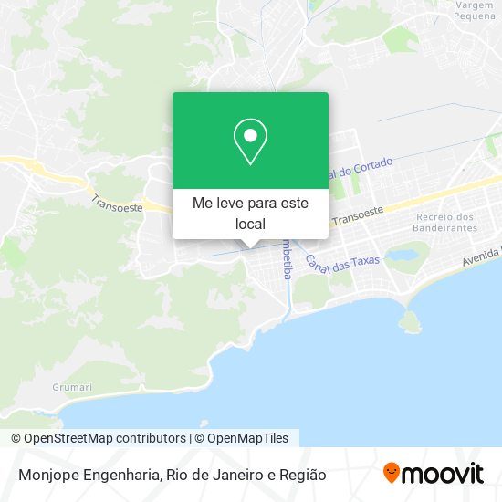 Monjope Engenharia mapa