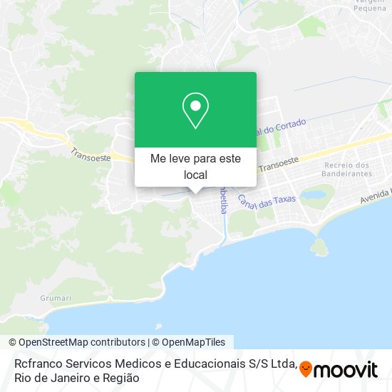 Rcfranco Servicos Medicos e Educacionais S / S Ltda mapa