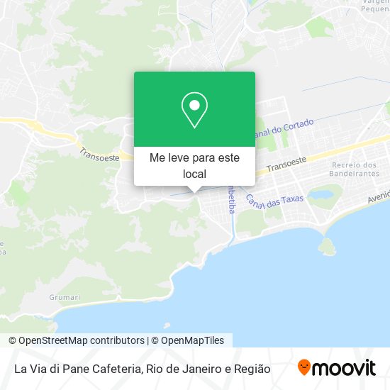 La Via di Pane Cafeteria mapa