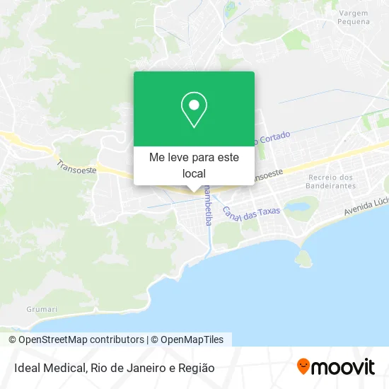 Ideal Medical mapa