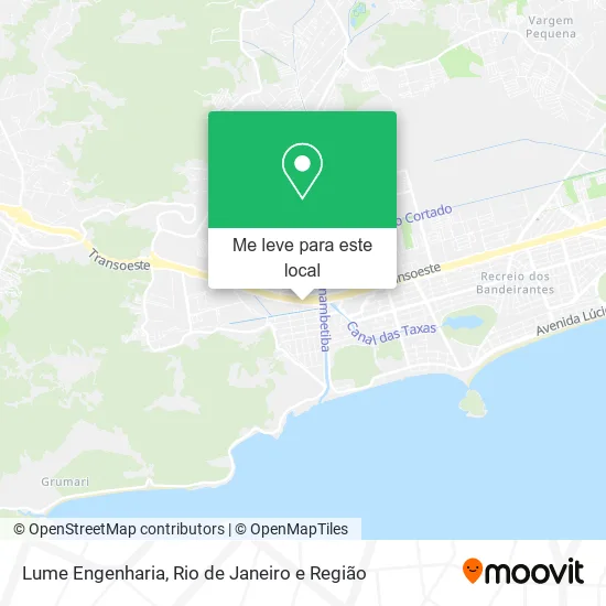 Lume Engenharia mapa