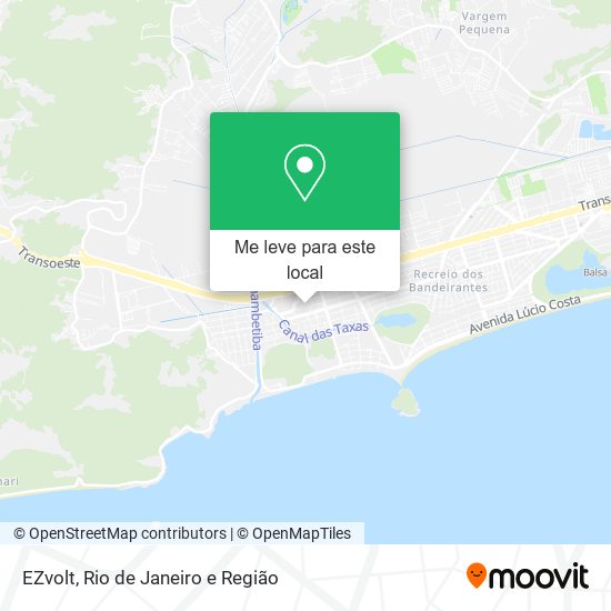 EZvolt mapa
