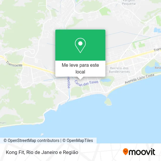 Kong Fit mapa