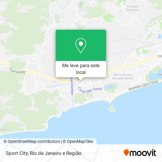 Sport City mapa