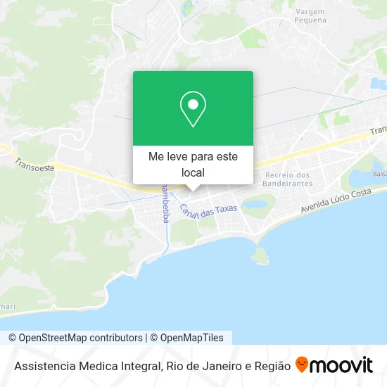 Assistencia Medica Integral mapa