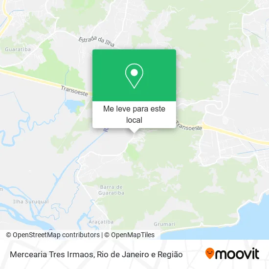 Mercearia Tres Irmaos mapa