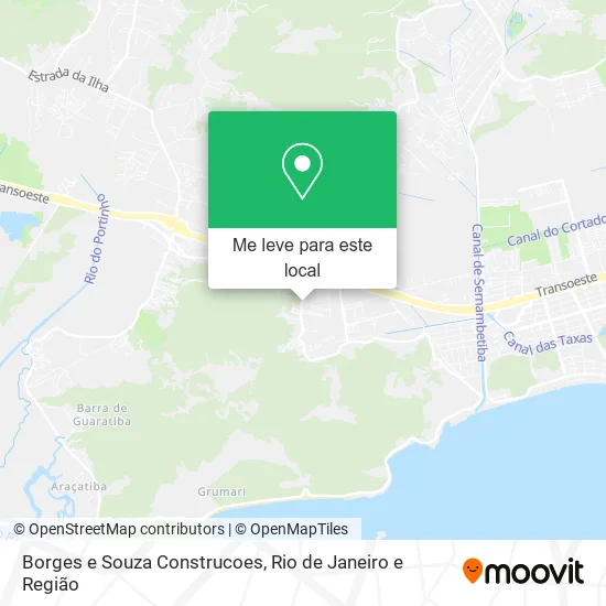Borges e Souza Construcoes mapa
