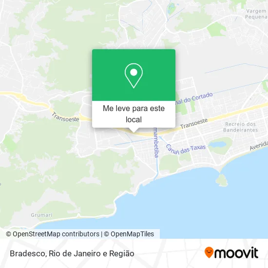 Bradesco mapa