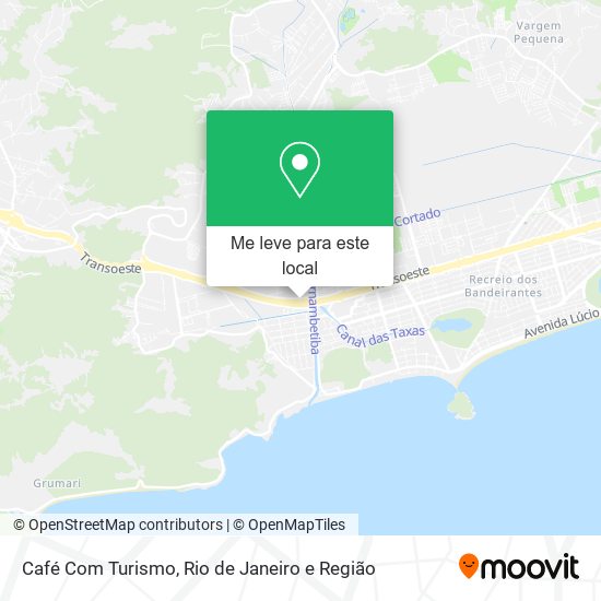 Café Com Turismo mapa