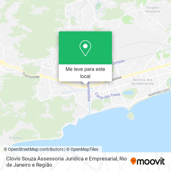 Clóvis Souza Assessoria Jurídica e Empresarial mapa