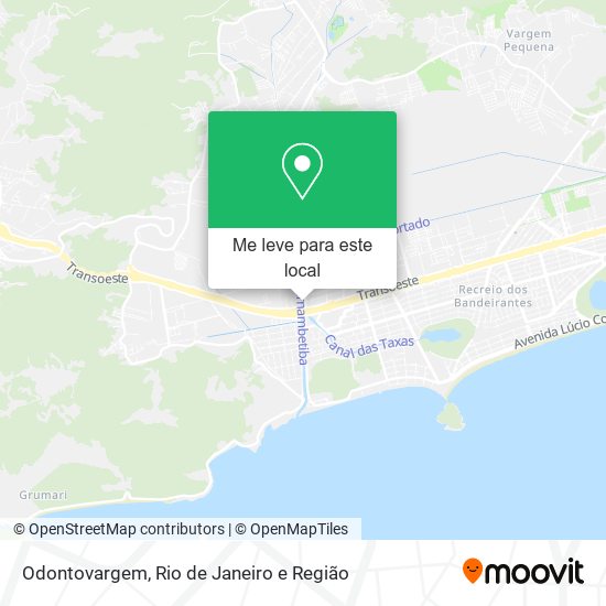 Odontovargem mapa