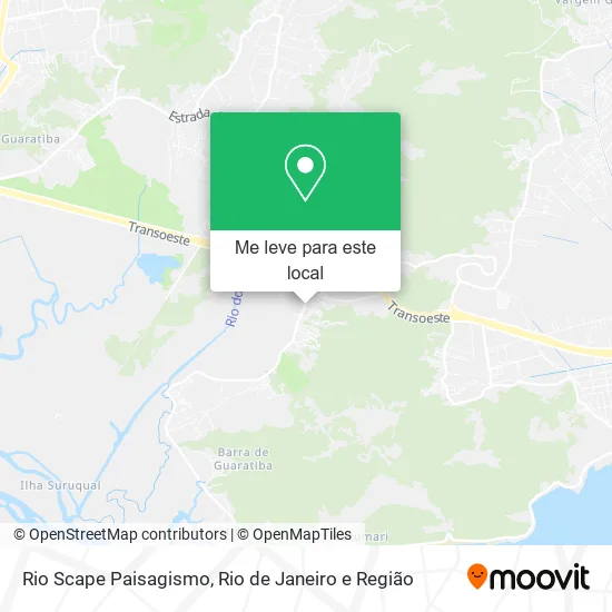 Rio Scape Paisagismo mapa