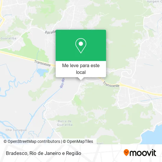 Bradesco mapa