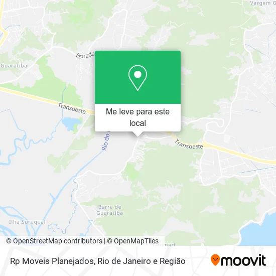 Rp Moveis Planejados mapa
