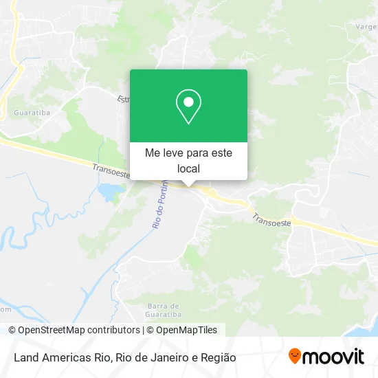 Land Americas Rio mapa