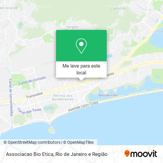 Associacao Bio Etica mapa