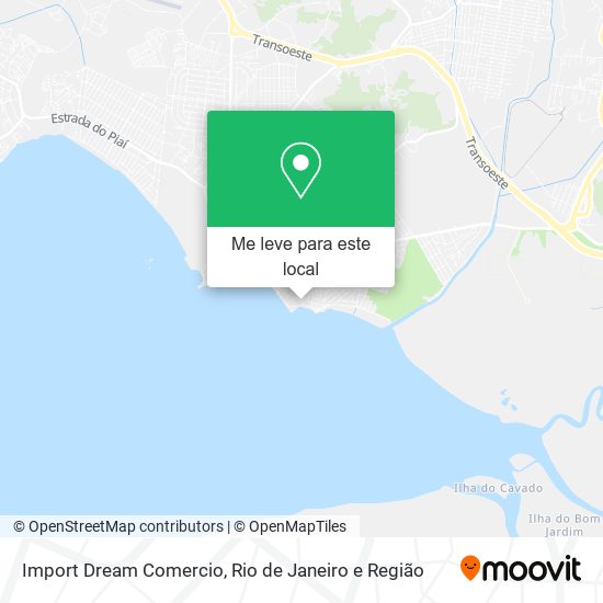 Import Dream Comercio mapa