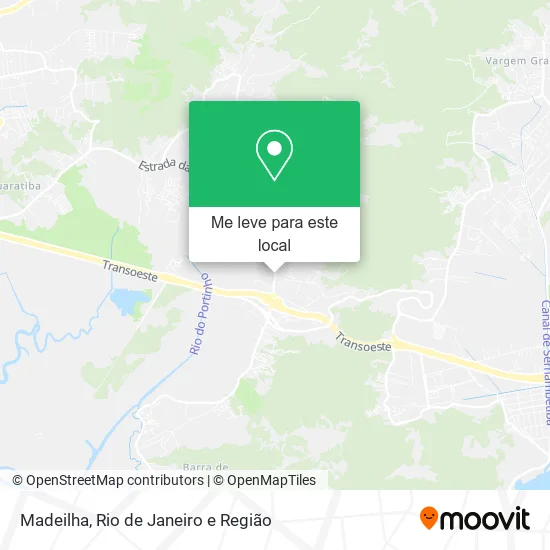 Madeilha mapa