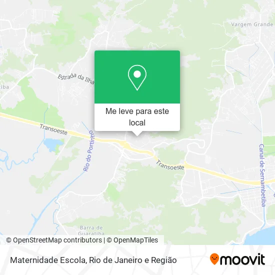 Maternidade Escola mapa