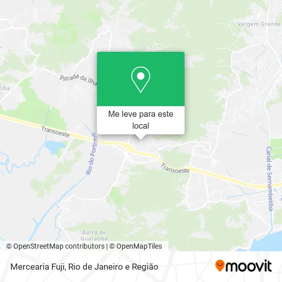 Mercearia Fuji mapa