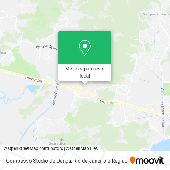Compasso Studio de Dança mapa