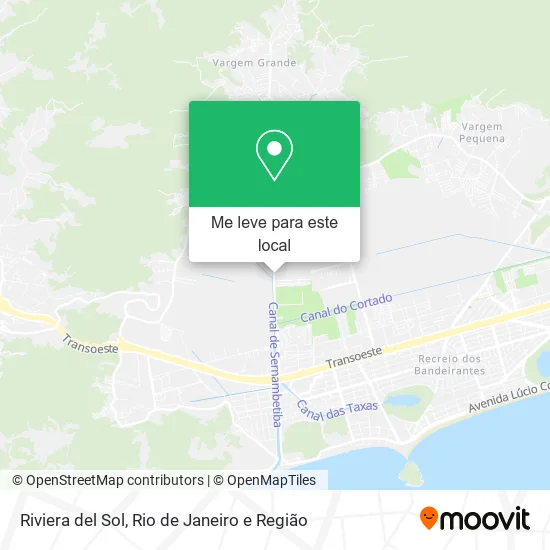 Riviera del Sol mapa