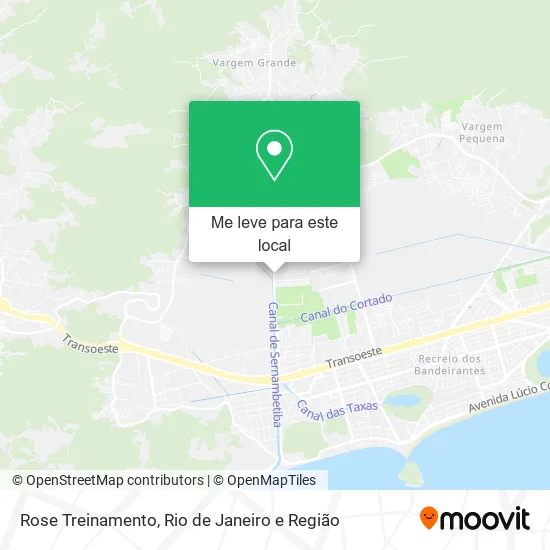 Rose Treinamento mapa