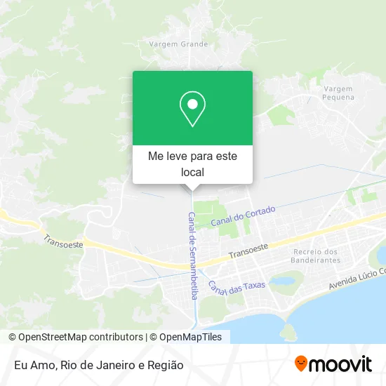 Eu Amo mapa