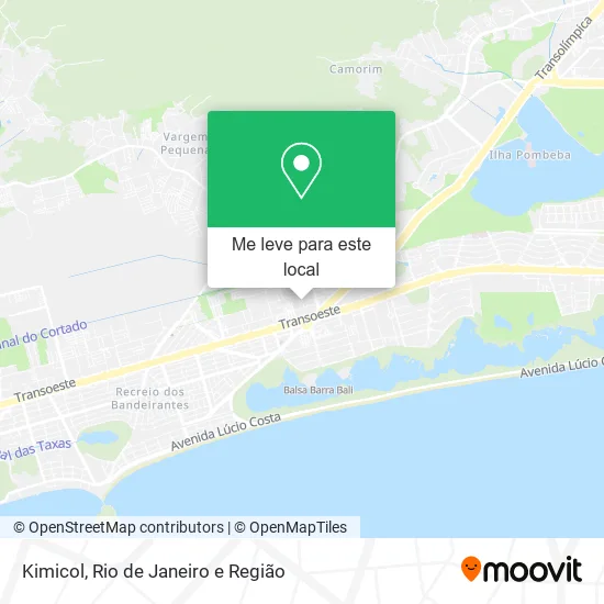 Kimicol mapa