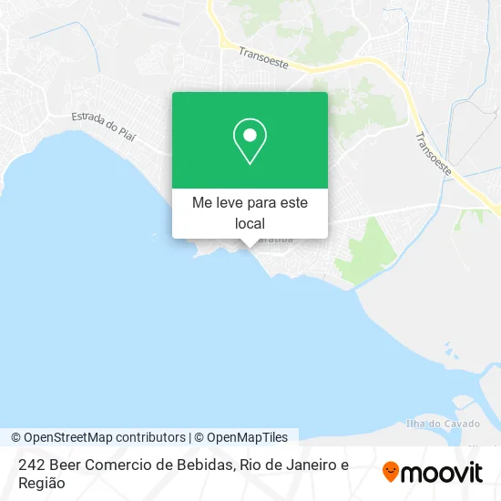 242 Beer Comercio de Bebidas mapa
