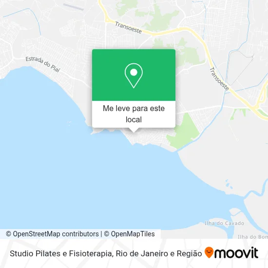 Studio Pilates e Fisioterapia mapa
