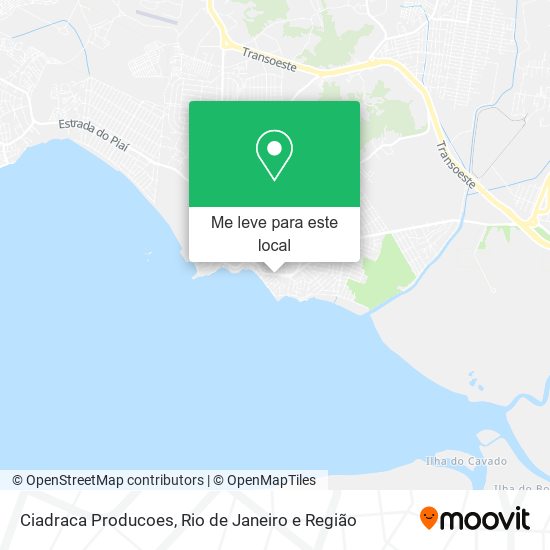 Ciadraca Producoes mapa