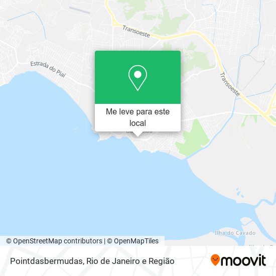 Pointdasbermudas mapa