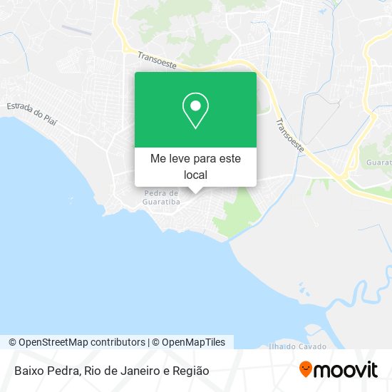 Baixo Pedra mapa