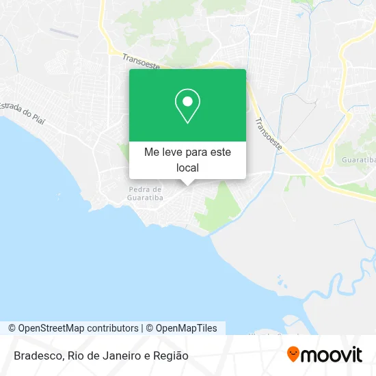 Bradesco mapa