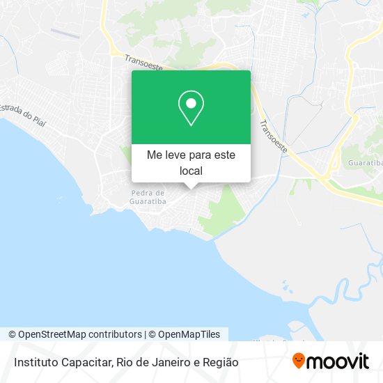 Instituto Capacitar mapa
