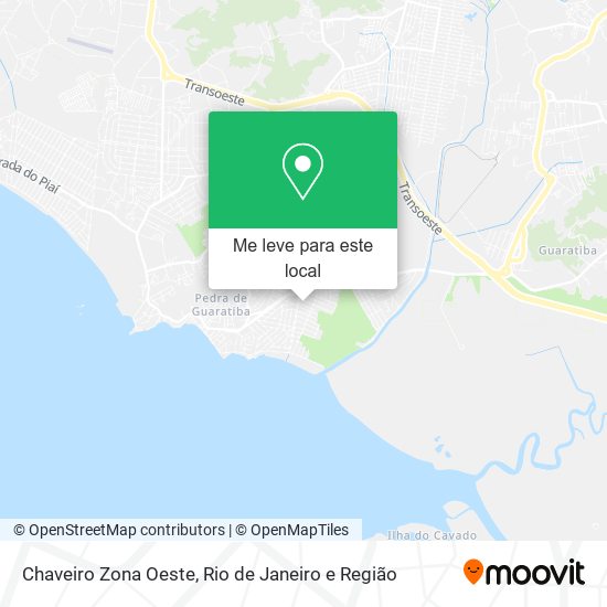 Chaveiro Zona Oeste mapa