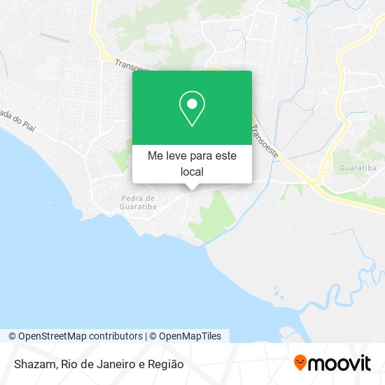Shazam mapa