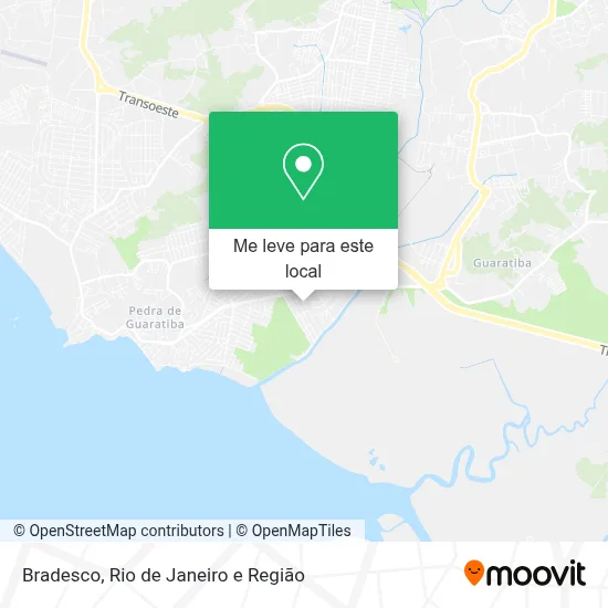 Bradesco mapa