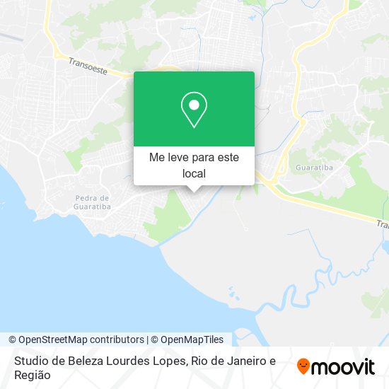 Studio de Beleza Lourdes Lopes mapa