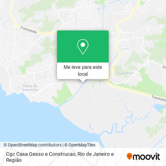 Cgc Casa Gesso e Construcao mapa