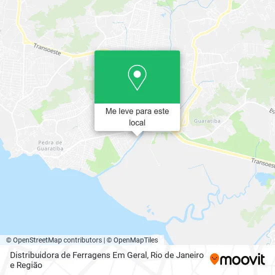 Distribuidora de Ferragens Em Geral mapa